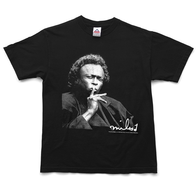 00sヴィンテージ｜Gear Inc. Miles Davis Tシャツ