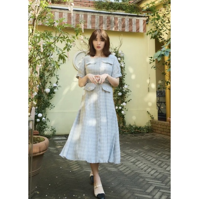 herlipto Classic Tweed Belted Dress お値段 レディース | bca.edu.gr