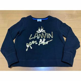 LANVIN en Bleu ランバンオンブルー JLロゴプリント トレーナー ...