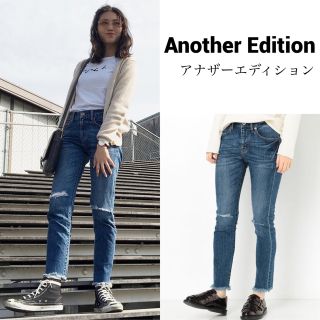 アナザーエディション(ANOTHER EDITION)のAnother Edition デニムスキニーパンツ(デニム/ジーンズ)