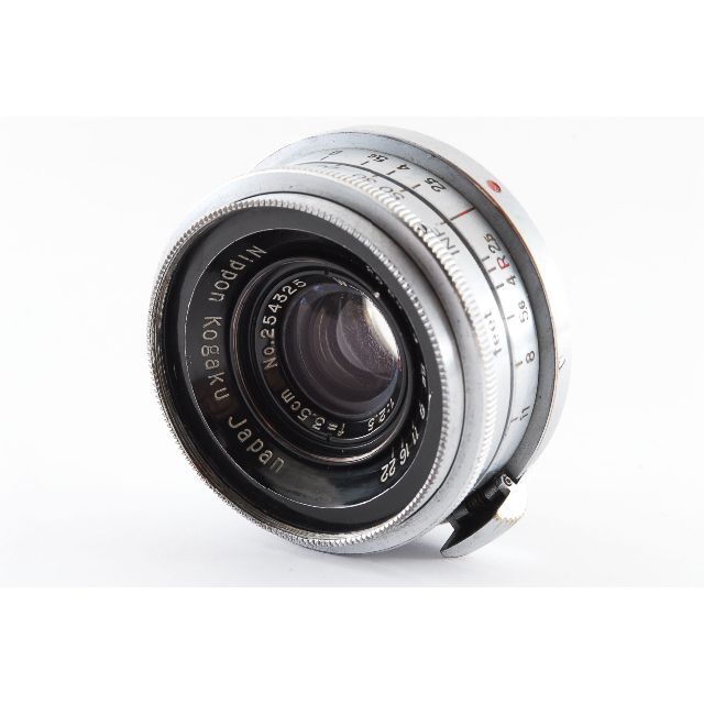 レンズ(単焦点)Nikon ニコン 日本光学 W Nikkor C 3.5cm f2.5