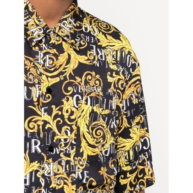VERSACE JEANS COUTURE 半袖シャツ Lサイズ 50サイズ | gulatilaw.com