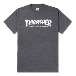 ハフ(HUF)のHUF THRASHER ハフ スラッシャー コラボ Tシャツ 限定 完売 韓国(Tシャツ/カットソー(半袖/袖なし))