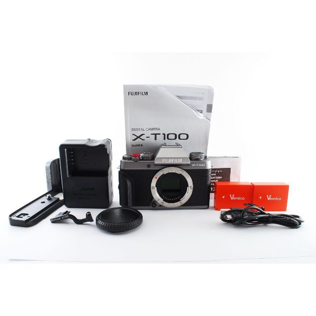 100 %品質保証 - 富士フイルム Fujifilm MP 24.2 X-T100 富士フィルム コンパクトデジタルカメラ