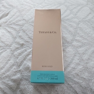 ティファニー(Tiffany & Co.)の新品・未使用　Tiffany&co ティファニー　ローズゴールドボディローション(ボディローション/ミルク)