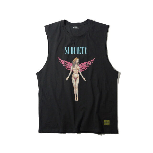 Subciety(サブサエティ)の【BLACK】【LARGE】CUT OFF TANK TOP その他のその他(その他)の商品写真