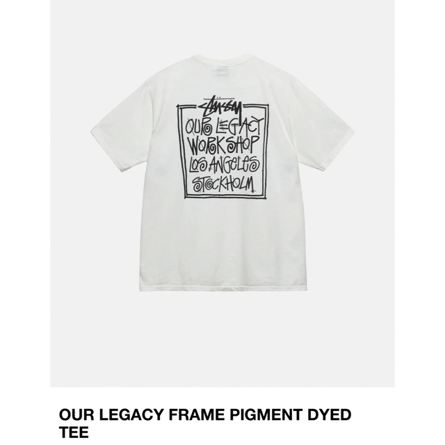 STUSSY - Stussy Our Legacy Tee TシャツSの通販 by tky1024