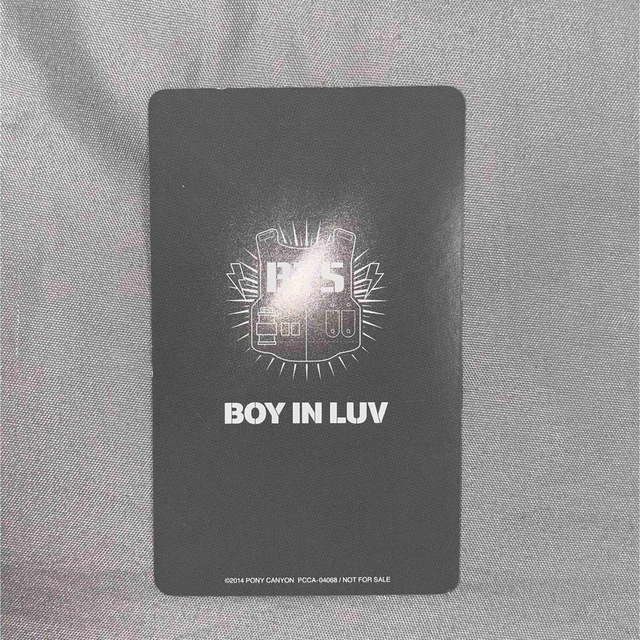 BTS BOY IN LUV ジョングク RM トレカ