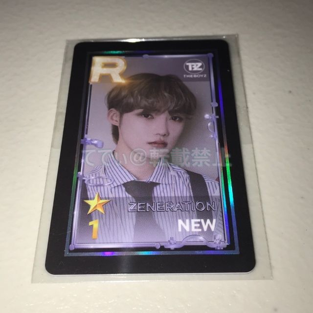 THE BOYZ ニュー SUPER STAR カードセット購入認証トレカアイドルグッズ