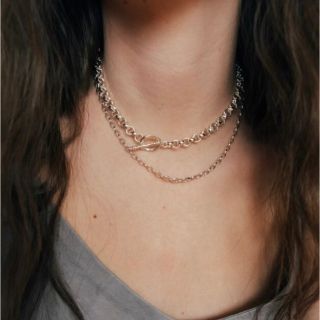 SYKIA&3way Long Chain Necklace(ネックレス)