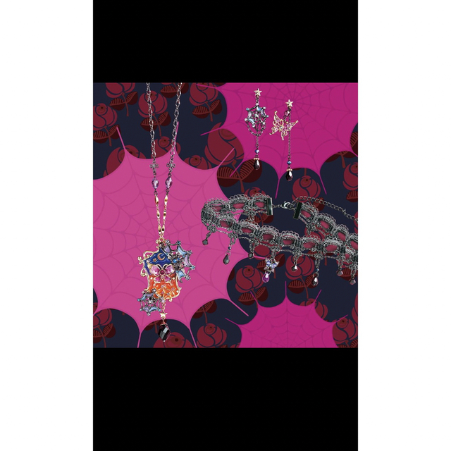 超レア!!ANNA SUI ハロウィン 蜘蛛 ネックレス - ネックレス