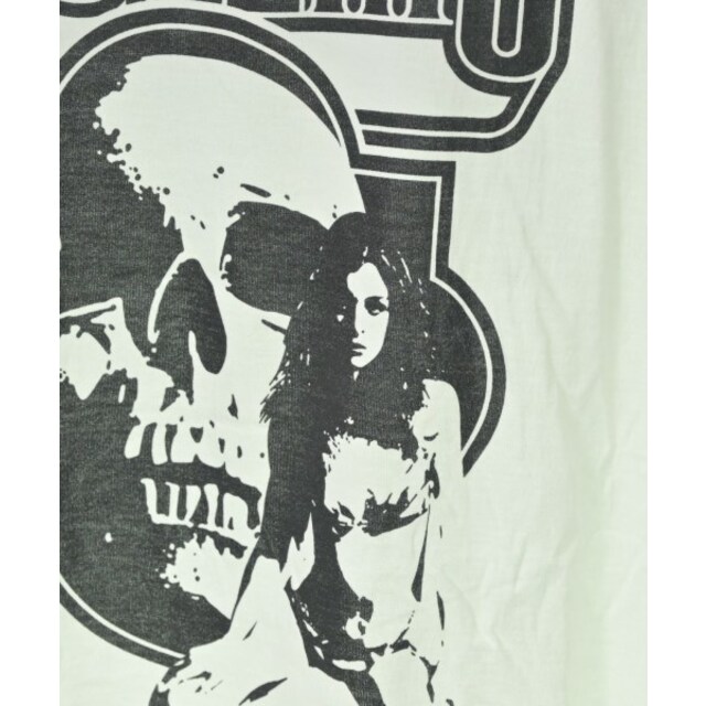 HYSTERIC GLAMOUR(ヒステリックグラマー)のHYSTERIC GLAMOUR Tシャツ・カットソー XL 白 【古着】【中古】 メンズのトップス(Tシャツ/カットソー(半袖/袖なし))の商品写真