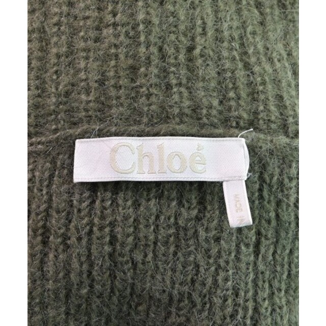 Chloe(クロエ)のChloe クロエ ワンピース XS カーキxオレンジxピンク等(ミックス) 【古着】【中古】 レディースのワンピース(ひざ丈ワンピース)の商品写真