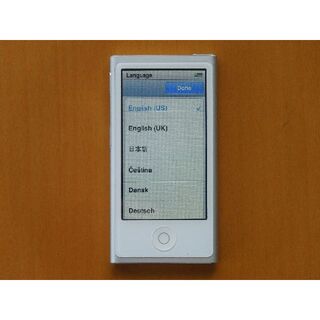 Apple - iPod nano 第7世代 2012年モデル シルバー色