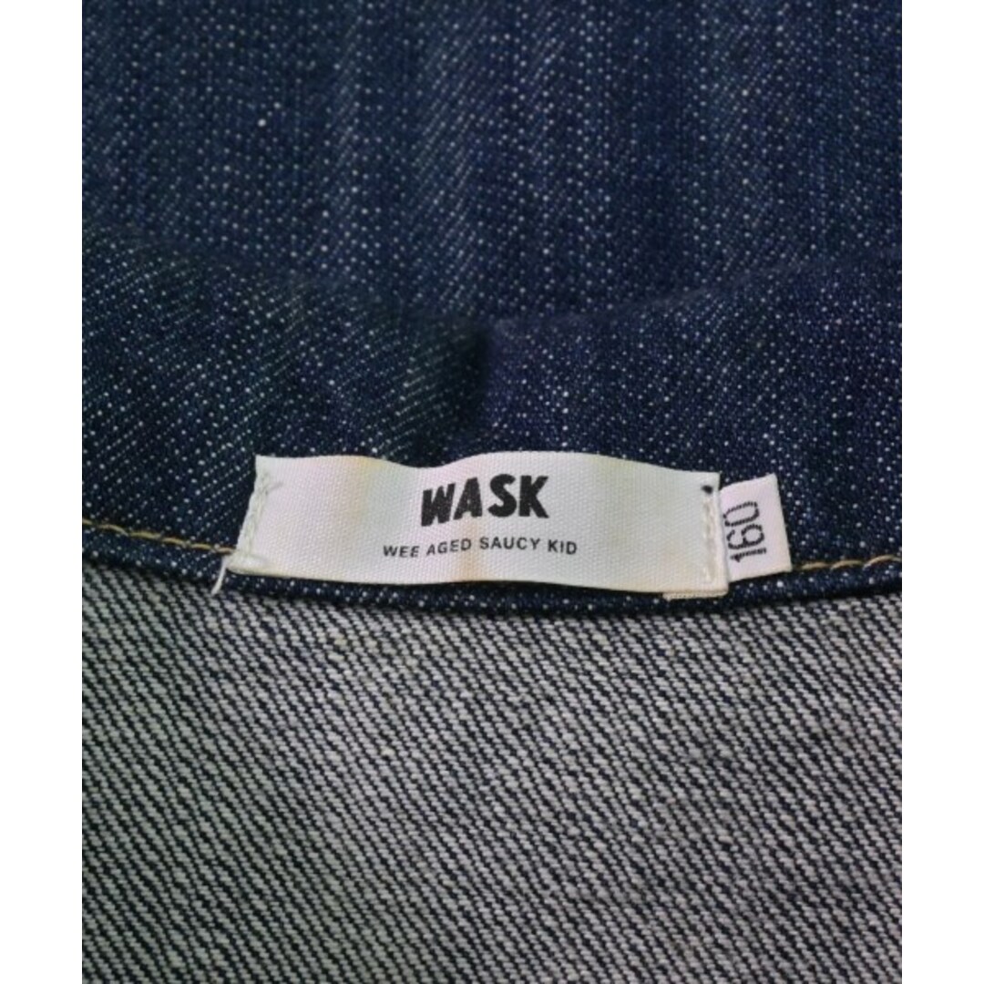 WASK(ワスク)のWASK ワスク ブルゾン（その他） 160 インディゴ(デニム) 【古着】【中古】 キッズ/ベビー/マタニティのキッズ服女の子用(90cm~)(ジャケット/上着)の商品写真