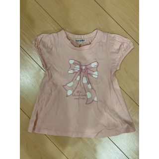 シューラルー(SHOO・LA・RUE)のシューラルー　Tシャツ　90(Tシャツ/カットソー)