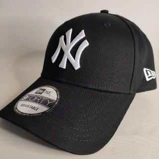 ニューエラー(NEW ERA)の【新品】New Era ニューエラ NY ヤンキース 9Forty （黒）(キャップ)