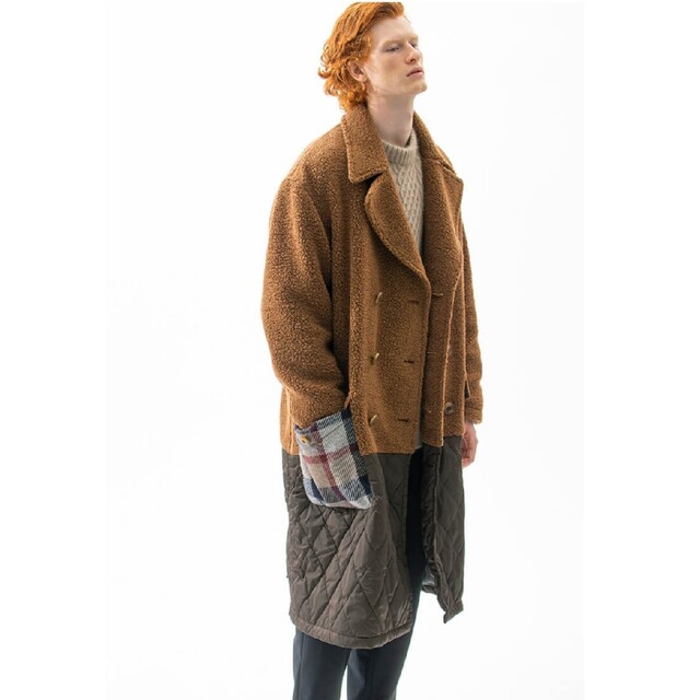 新品】ブラックレーベルクレストブリッジ チェスターコート ブラウン L