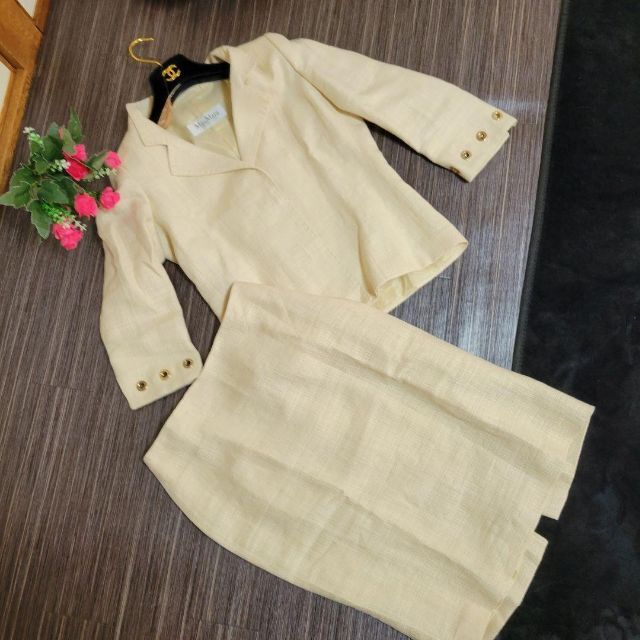 Max Mara - マックスマーラ ツイード セット スーツ ジャケット