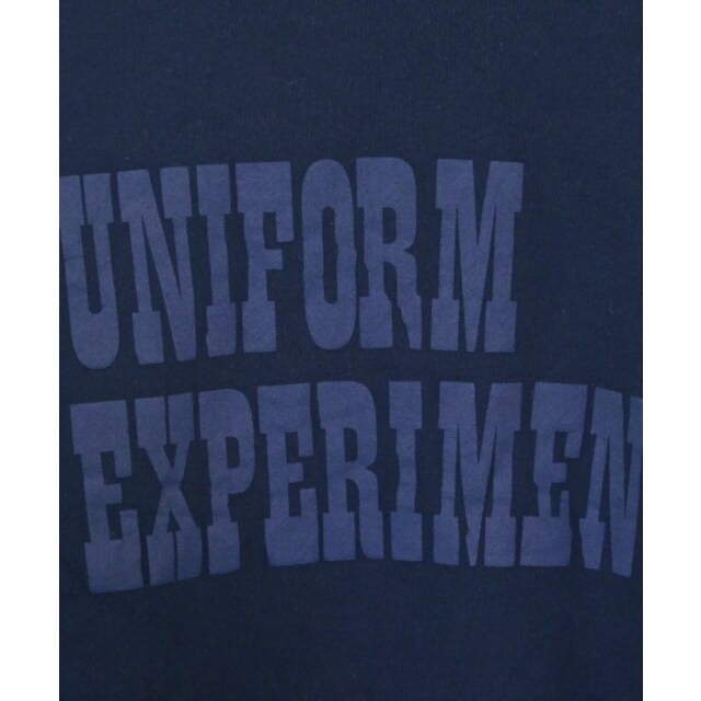 uniform experiment(ユニフォームエクスペリメント)のuniform experiment スウェット 1(S位) 紺 【古着】【中古】 メンズのトップス(スウェット)の商品写真