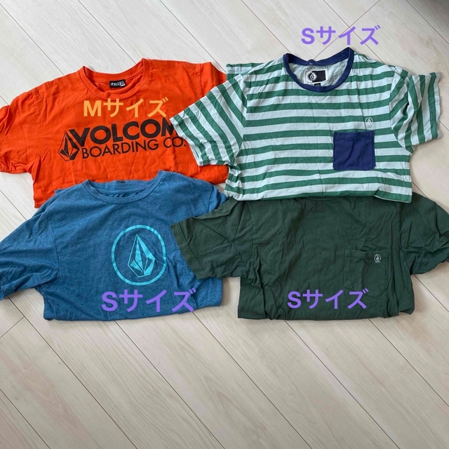 volcom(ボルコム)のボルコム　Tシャツ　まとめ売り　4枚セット メンズのトップス(Tシャツ/カットソー(半袖/袖なし))の商品写真