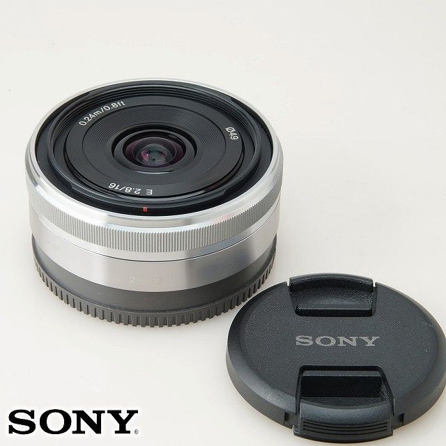 SONY 広角単焦点 E 16mm F2.8 ミラーレス NEX α レンズ(単焦点)