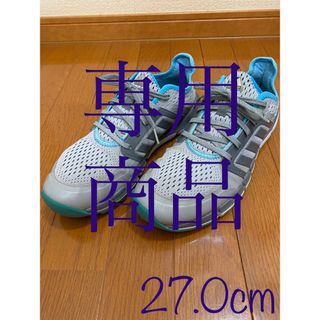 アディダス(adidas)のadidas ゴルフ クライマクール 27.0cm グレー メッシュ 清涼 軽量(シューズ)