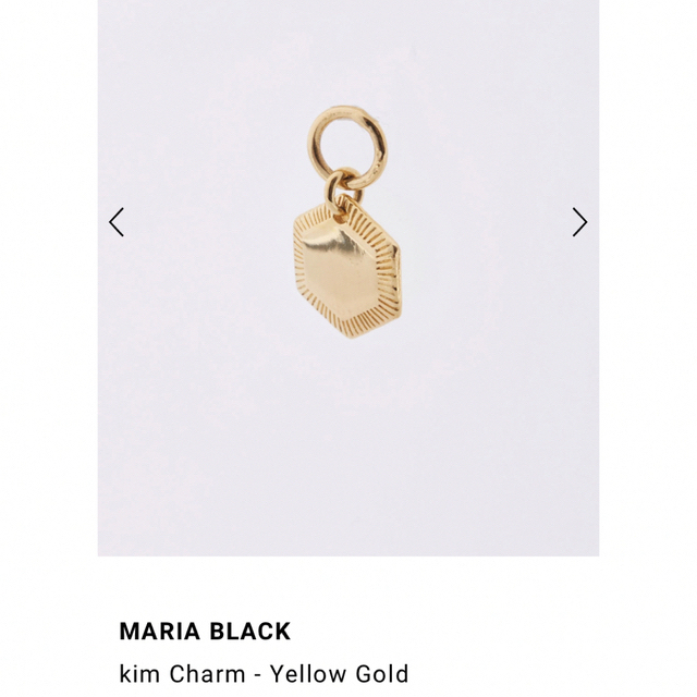 MARIA BLACK◆ kim Charm＆Karen Necklace