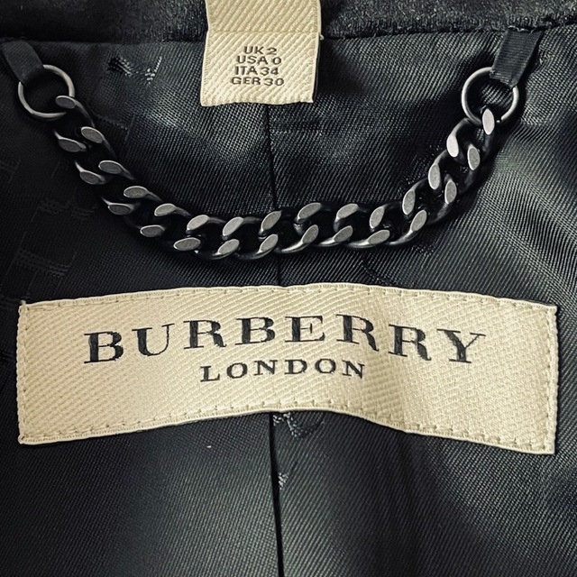 販売 BURBERRY LONDON バーバリーロンドン タキシードジャケット 黒