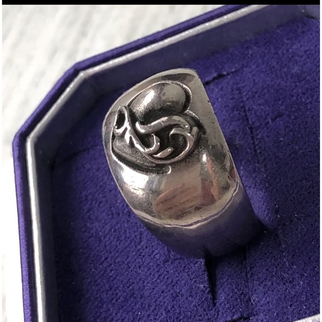 シルバーリング　指輪13号　ハート レディースのアクセサリー(リング(指輪))の商品写真