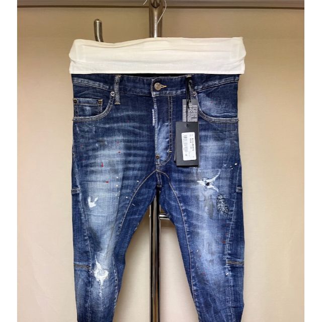 定価10.2万 42 新品 21ss DSQUARED2 Tidy Biker 3