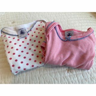 プチバトー(PETIT BATEAU)のお値下げプチバトー  肌着2枚セット(肌着/下着)