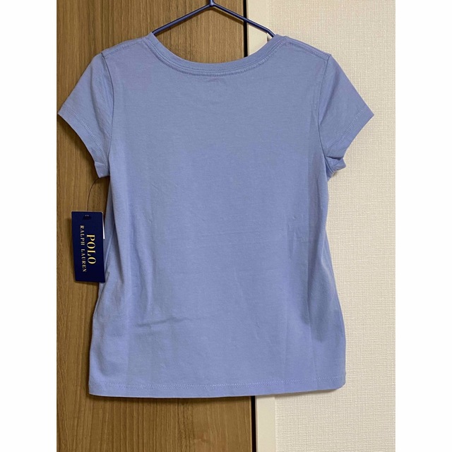 POLO RALPH LAUREN(ポロラルフローレン)の【新品】POLO RALPH LAUREN　ロゴ コットン Tシャツ　120cm キッズ/ベビー/マタニティのキッズ服女の子用(90cm~)(Tシャツ/カットソー)の商品写真