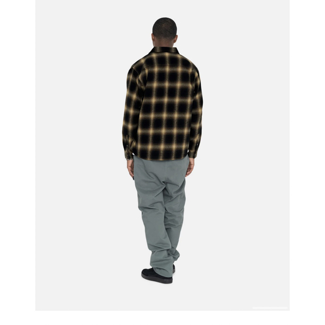 STUSSY  PETE PLAID SHIRT 4