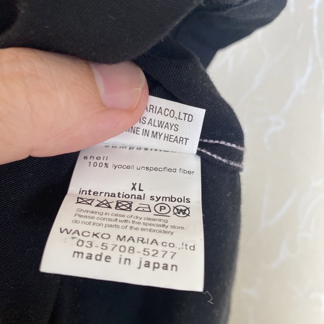 WACKO MARIA(ワコマリア)のワコマリア  ティムリーハイ　総刺繍　ファイヤー　フレームパターン　アロハ　XL メンズのトップス(シャツ)の商品写真