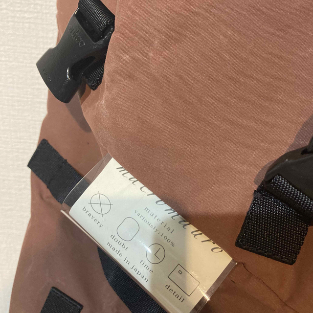 macromauro(マクロマウロ)のmacromauro マクロマウロ KAOS カオス　リュック メンズのバッグ(バッグパック/リュック)の商品写真