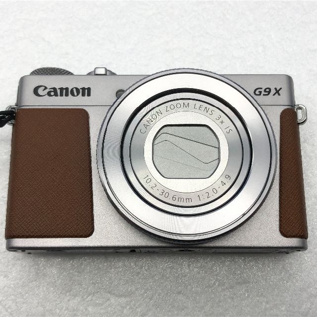 Canon(キヤノン)のCanon PowerShot G9 X Mark II　シルバー スマホ/家電/カメラのカメラ(コンパクトデジタルカメラ)の商品写真