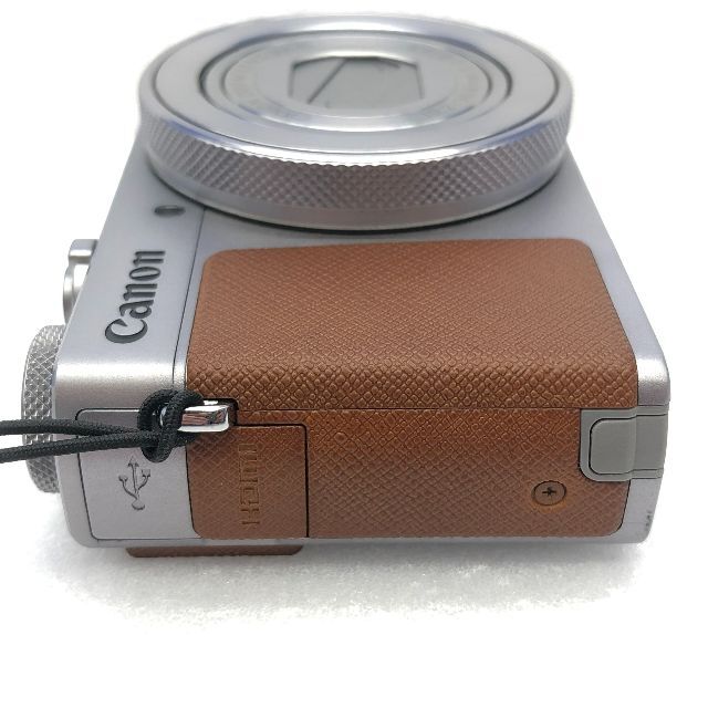 Canon(キヤノン)のCanon PowerShot G9 X Mark II　シルバー スマホ/家電/カメラのカメラ(コンパクトデジタルカメラ)の商品写真