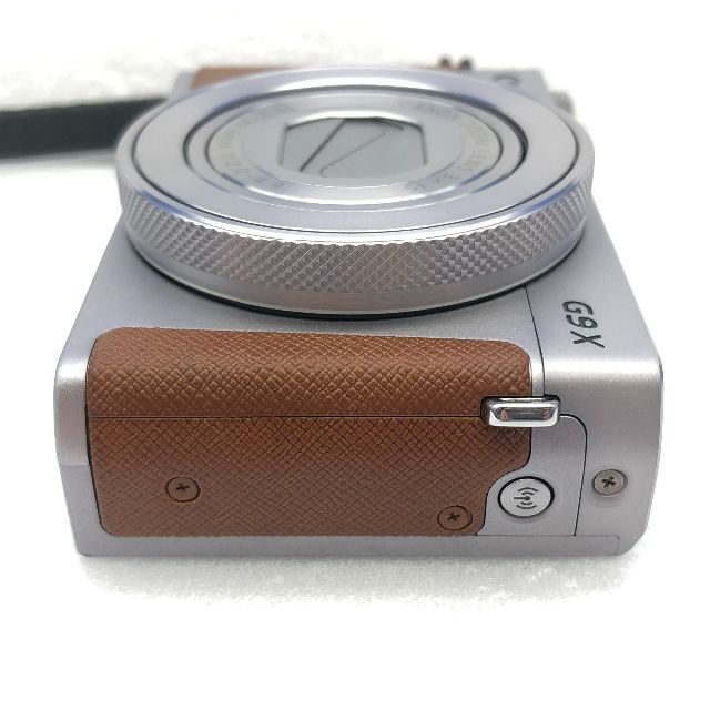 Canon(キヤノン)のCanon PowerShot G9 X Mark II　シルバー スマホ/家電/カメラのカメラ(コンパクトデジタルカメラ)の商品写真