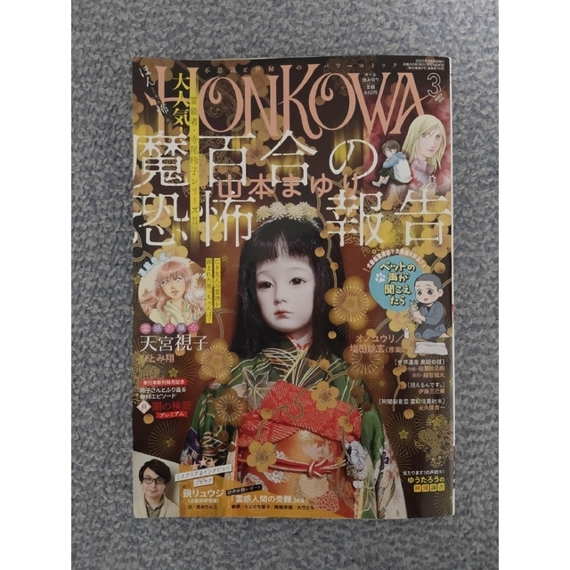 朝日新聞出版(アサヒシンブンシュッパン)のHONKOWA (ホンコワ) 2022年 03月号 エンタメ/ホビーの雑誌(アート/エンタメ/ホビー)の商品写真