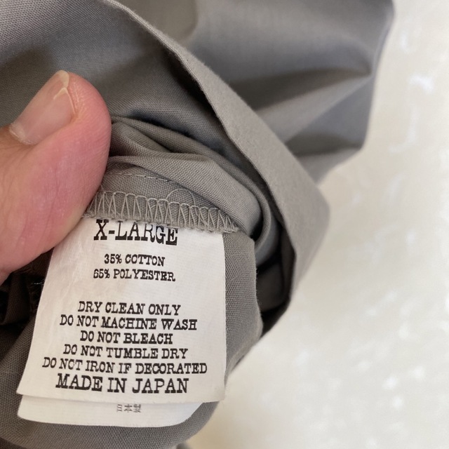 TENDERLOIN(テンダーロイン)のテンダーロイン　オープンカラーシャツ　半袖　オーバル　パッチ　XL メンズのトップス(シャツ)の商品写真