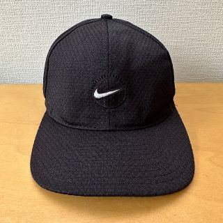 ナイキ(NIKE)の'90s NIKE 銀タグ  cap / black・white swoosh(キャップ)