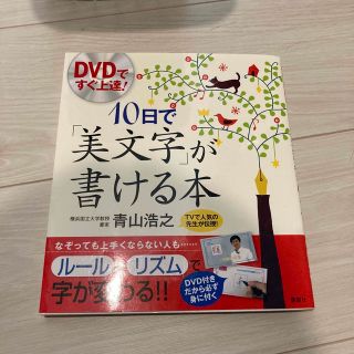 コウダンシャ(講談社)のＤＶＤですぐ上達！１０日で「美文字」が書ける本(趣味/スポーツ/実用)