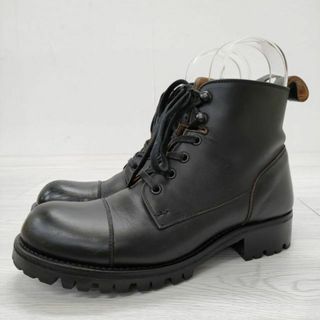 アーツアンドサイエンス(ARTS&SCIENCE)のARTS&SCIENCE 未使用 Race up boots レースアップ 033L955899 ブーツ ブラック レディース アーツ&サイエンス【中古】3-0514G◎(ブーツ)