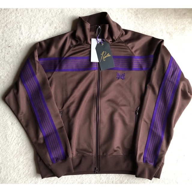 needles beams 別注 track jacket L brown | フリマアプリ ラクマ