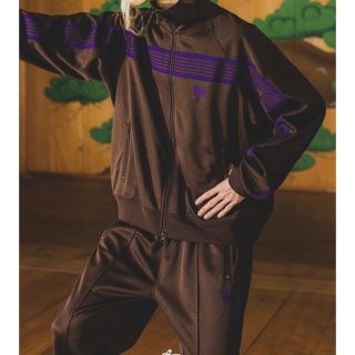 Needles - needles beams 別注 track jacket L brownの通販 by ぽー