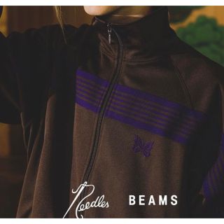 Needles - needles beams 別注 track jacket L brownの通販 by ぽー