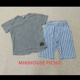 ミキハウス(mikihouse)のMIKIHOUSE PiCNiC 半袖Tシャツ110cm 半ズボン120cm(その他)