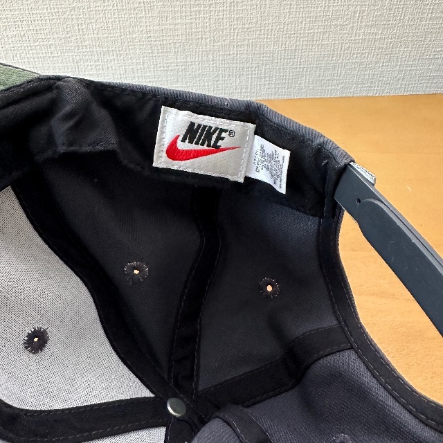 NIKE(ナイキ)の'90s NIKE 銀タグ  cap / dark grey メンズの帽子(キャップ)の商品写真