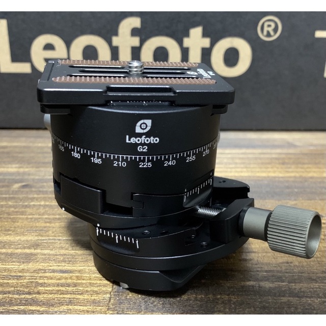 東京発【新品】ギア雲台 LeofotoレオフォトG2+NP-60アルカスイス対応 4